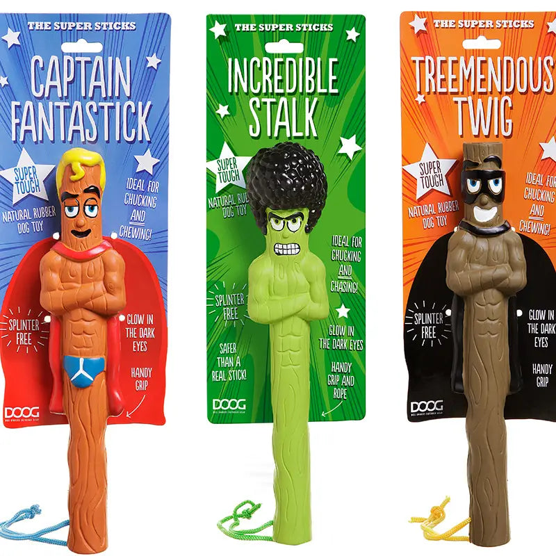 The SUPERSTICK Fetch Toys